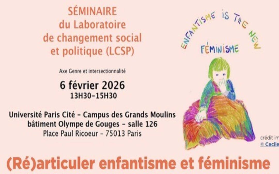 (Ré)articuler enfantisme et féminisme – 6 février 2026