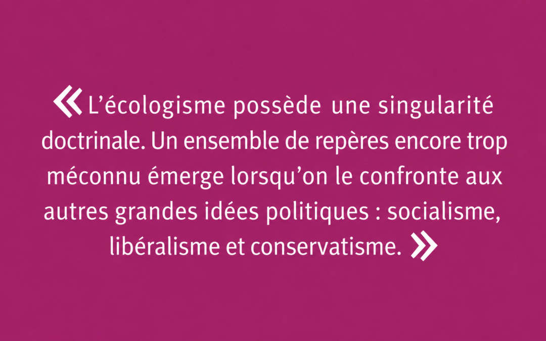 Philosophie politique de L’écologisme. Ecosocialisme ou écofascisme ? Fabrice Flipo
